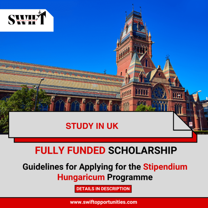 Guidelines for Applying for the Stipendium Hungaricum Programme