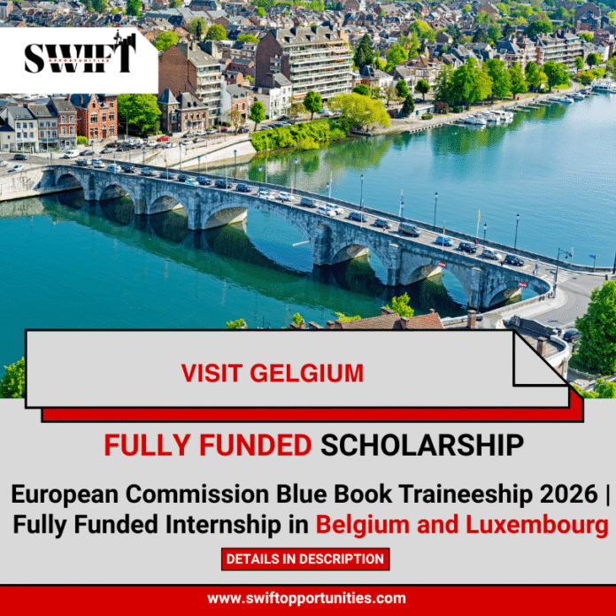 European Commission Blue Book Traineeship