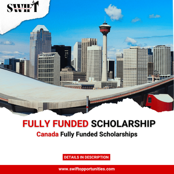 Canada Fully Funded Scholarships
