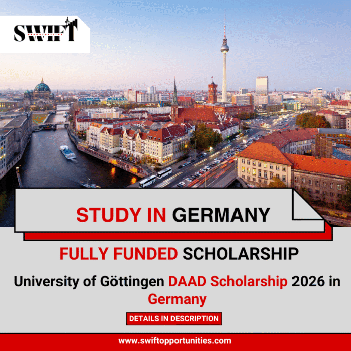 University of Göttingen DAAD Scholarship