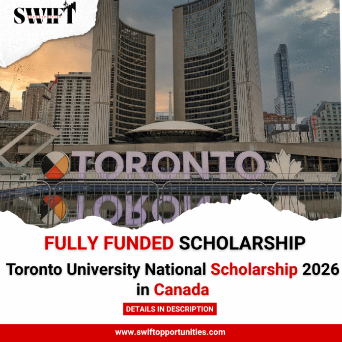 Toronto University National Scholarship
