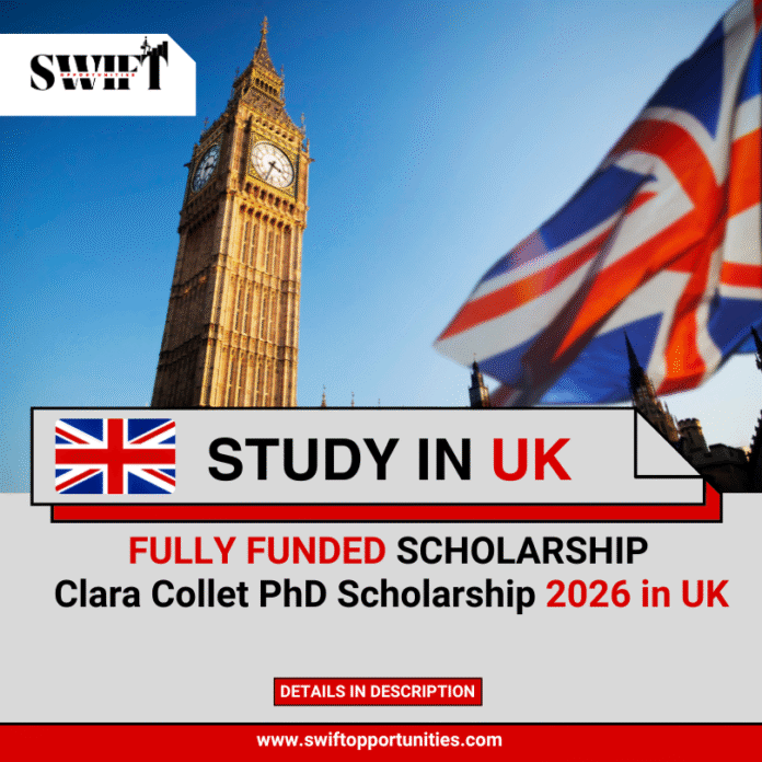 Clara Collet PhD Scholarship