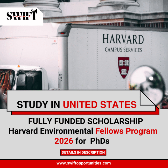 Harvard Environmental Fellows Programme