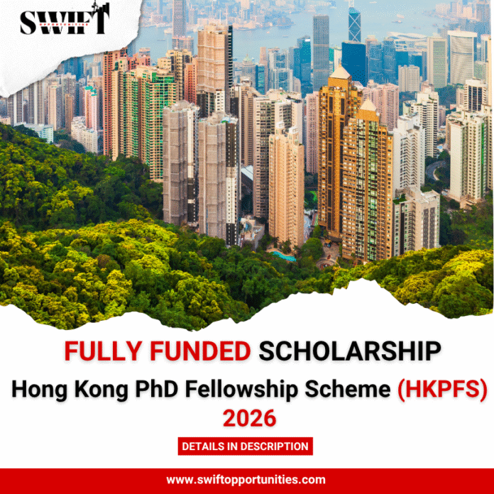 Hong Kong PhD Fellowship Scheme