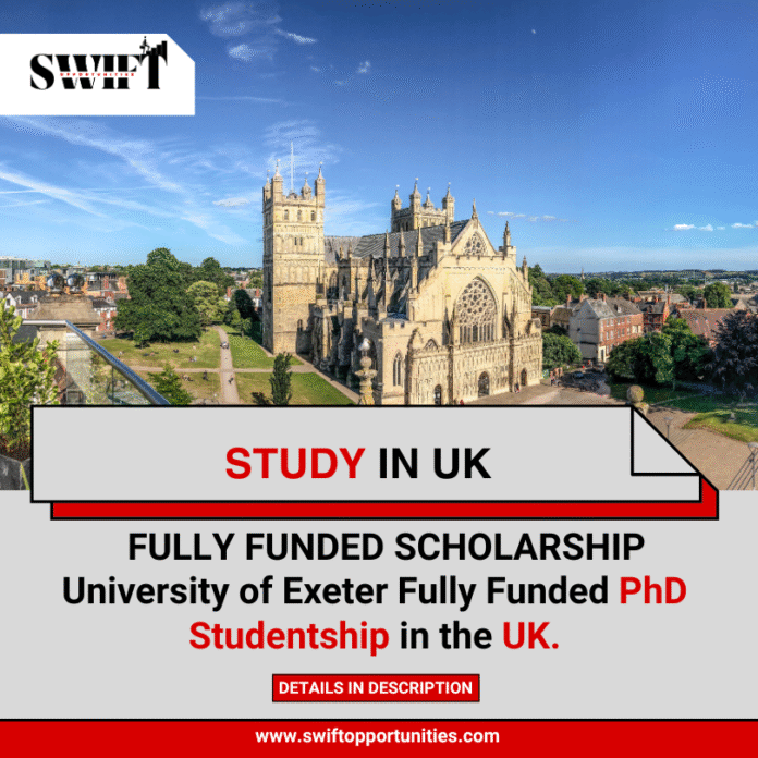 University of Exeter Fully Funded