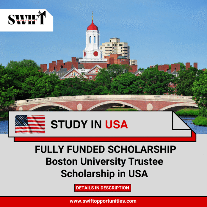 Boston University Trustee Scholarship