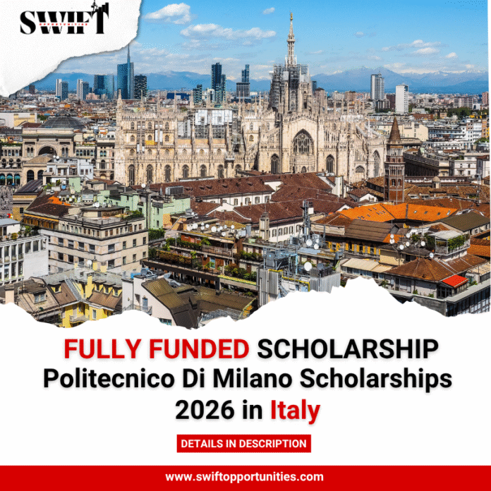 Politecnico Di Milano Scholarships