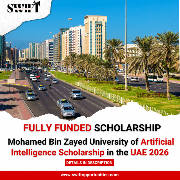 Mohamed Bin Zayed University Of Artificial Intelligence Scholarship