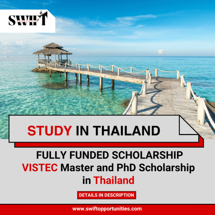 VISTEC Master's and PhD Scholarship