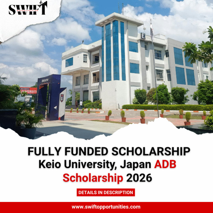 Keio University Japan ADB Scholarship